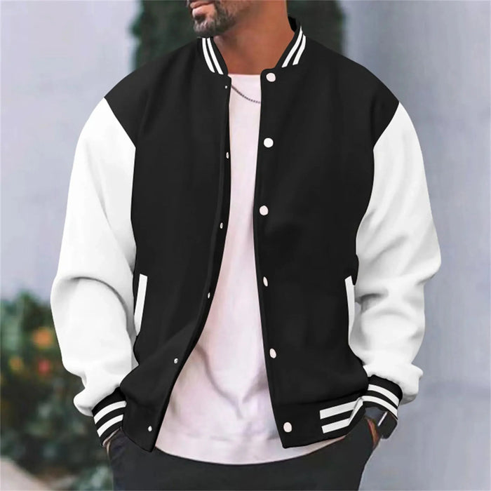 VARSITY BOMBER JACKET FOR MEN