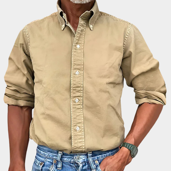 Nolan | Essential Long Sleeve Shirt
