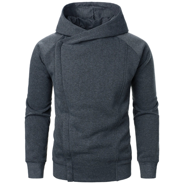 CROSSOVER ZIP HOODIE FOR MEN