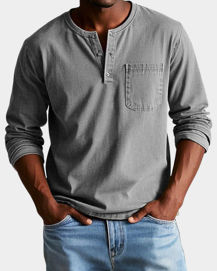 Theodore | Vintage Classic Long Sleeve Shirt