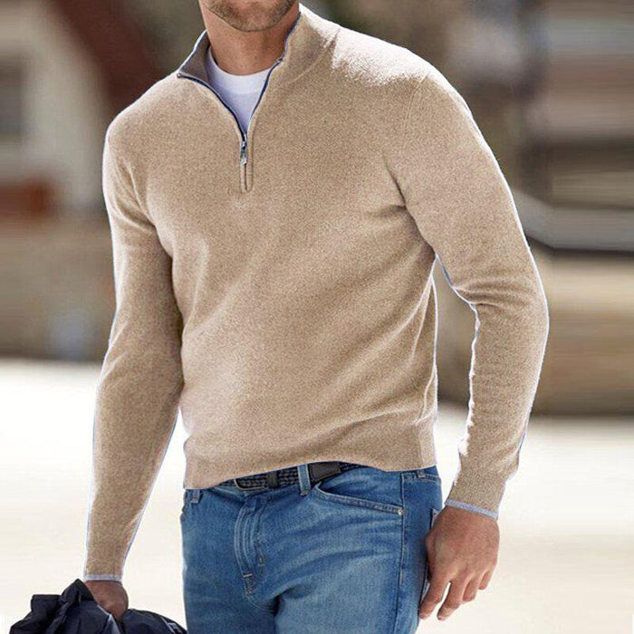 Harris | Effortless comfort zip sweater