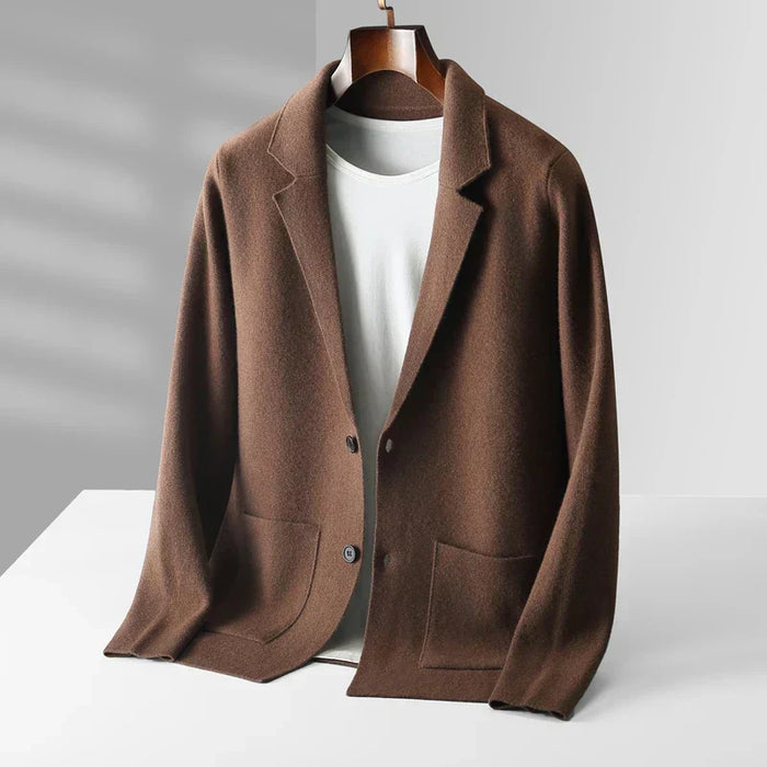 REFINED KNITTED CARDIGAN FOR MEN