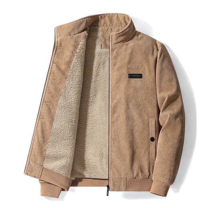 CORDUROY FLEECE JACKET FOR MEN