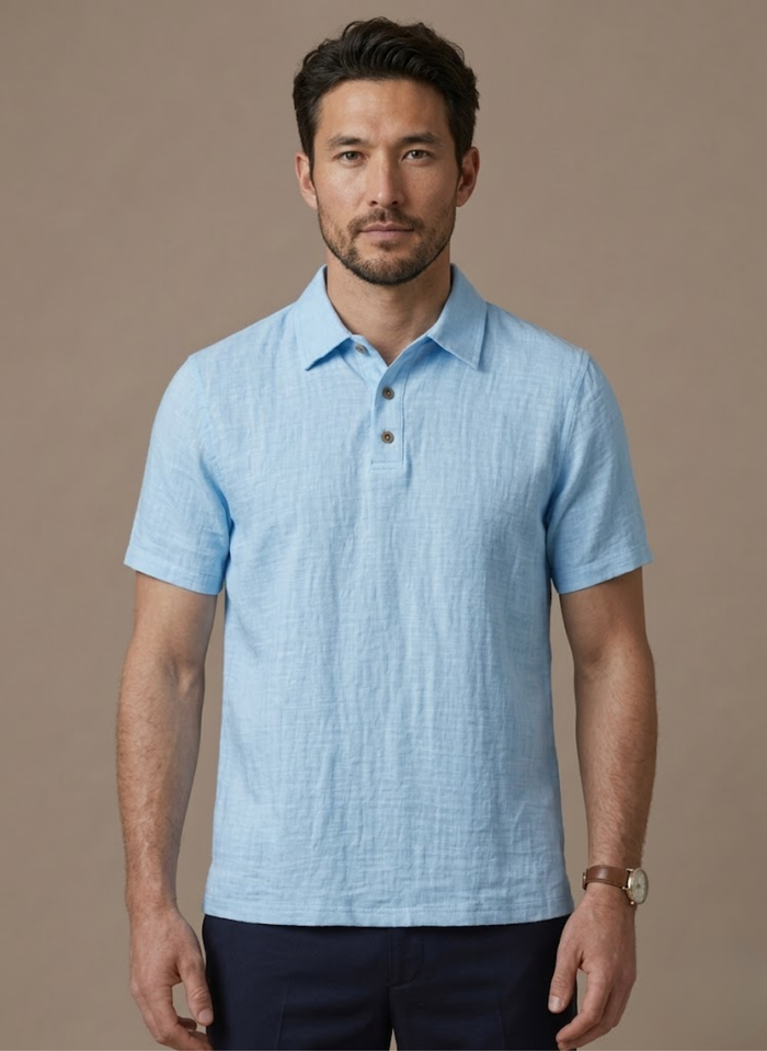 Men's Linen Beach Shirt – Lightweight Breathable Summer | Areleon