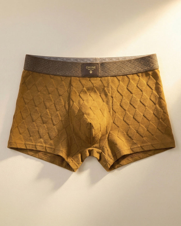 SOFT KNIT BOXER BRIEFS FOR MEN