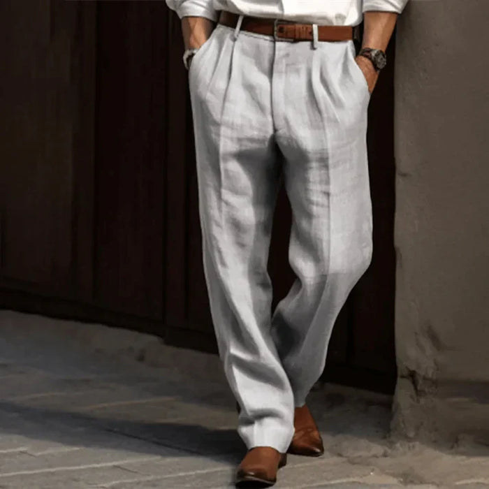 Matty | Classic pleated trousers