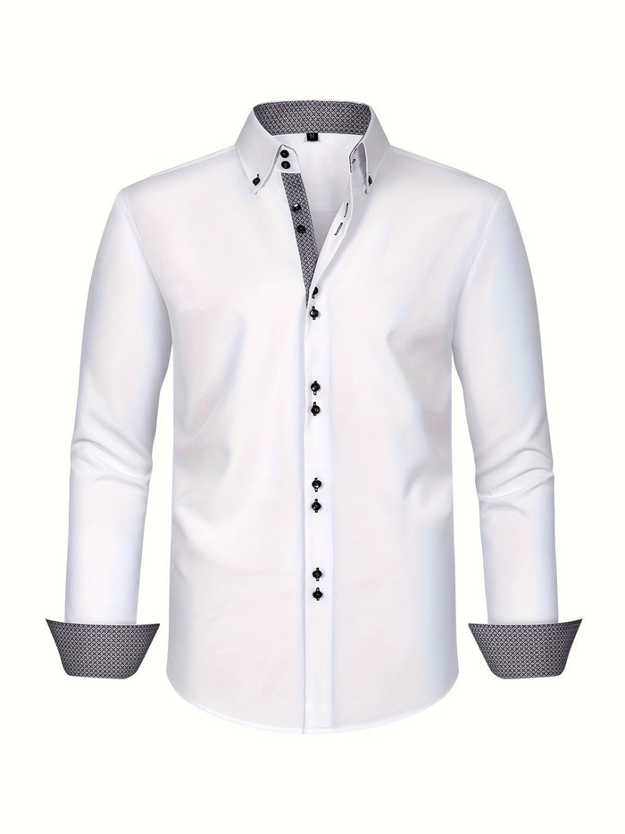 COLOR BLOCK SHIRT FOR MEN