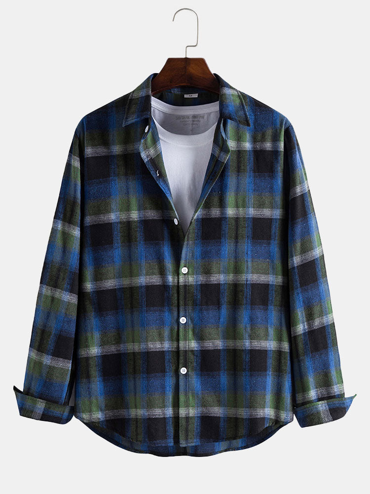 Plaid Button Up Shirt