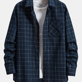 Long Sleeve Plaid Shirt