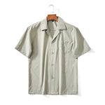 CUBAN COLLAR SUMMER SHIRT FOR MEN
