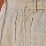 LOOSE FIT LINEN TROUSERS FOR MEN