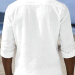 LOOSE STAND COLLAR SHIRT FOR MEN