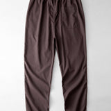 Contrast Stitching Linen Rayon Blend Cuban Shirt & Linen Pants Set