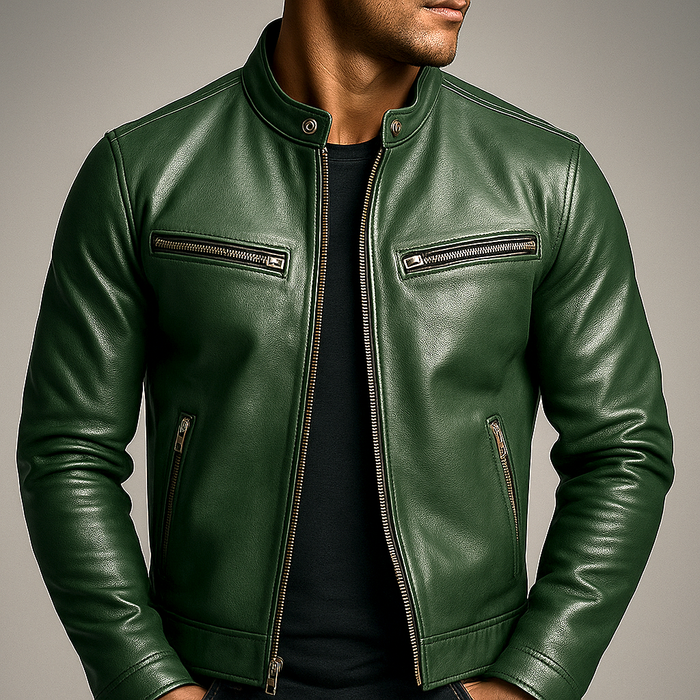 CLASSIC BIKER JACKET FOR MEN