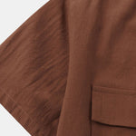 Button Up Shirt with Patch Pockets