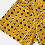 Polka Dot Floral Print Button Up Shirt