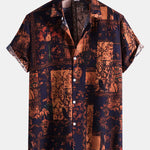Vintage Floral Print Shirt
