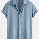 Checkerboard Terry Shirt & Shorts Set