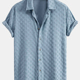 Checkerboard Terry Shirt & Shorts Set