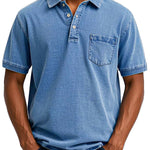 Preston Vintage Casual Polo Shirt