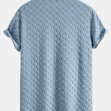 Checkerboard Terry Shirt & Shorts Set