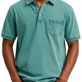 Preston Vintage Casual Polo Shirt