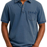 Preston Vintage Casual Polo Shirt