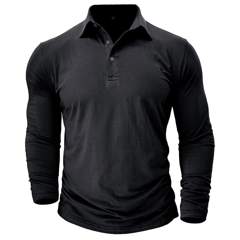 Herbert | Elegant Long Sleeve Polo