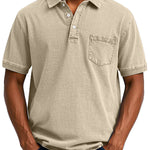Preston Vintage Casual Polo Shirt