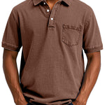 Preston Vintage Casual Polo Shirt