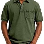 Preston Vintage Casual Polo Shirt