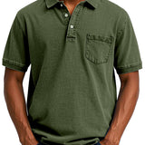 Preston Vintage Casual Polo Shirt