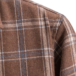 Long Sleeve Plaid Shirt with Pocket