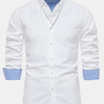 Long Sleeve Button Up Oxford Shirt