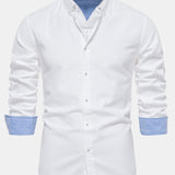 Long Sleeve Button Up Oxford Shirt