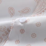 Paisley Print Shirt & Swim Shorts Set