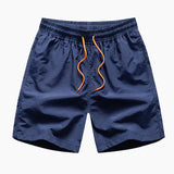 Color Block Print Shirt & Swim Shorts Set