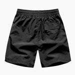 Tiger Patchwork Shirt & Swim Shorts Set