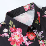 Floral Paint Button Up Shirt