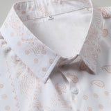 Paisley Print Shirt & Swim Shorts Set