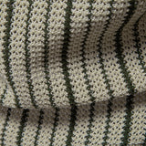Stripe Crochet Button Up Shirt
