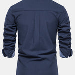 Long Sleeve Button Up Oxford Shirt