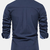 Long Sleeve Button Up Oxford Shirt