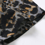 Leopard Print Button Up Shirt
