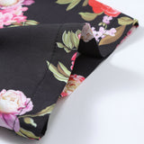 Floral Paint Button Up Shirt