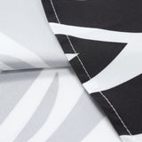 Abstract Print Button Up Shirt