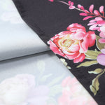 Floral Paint Shirt & Man Mid Length Drawstring Swim Shorts Set