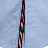 Long Sleeve Linen Stand Collar Shirt