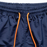 Color Block Geometry Print Shirt & Swim Shorts Set