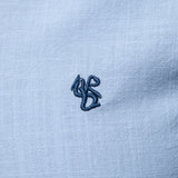 Long Sleeve Linen Stand Collar Shirt